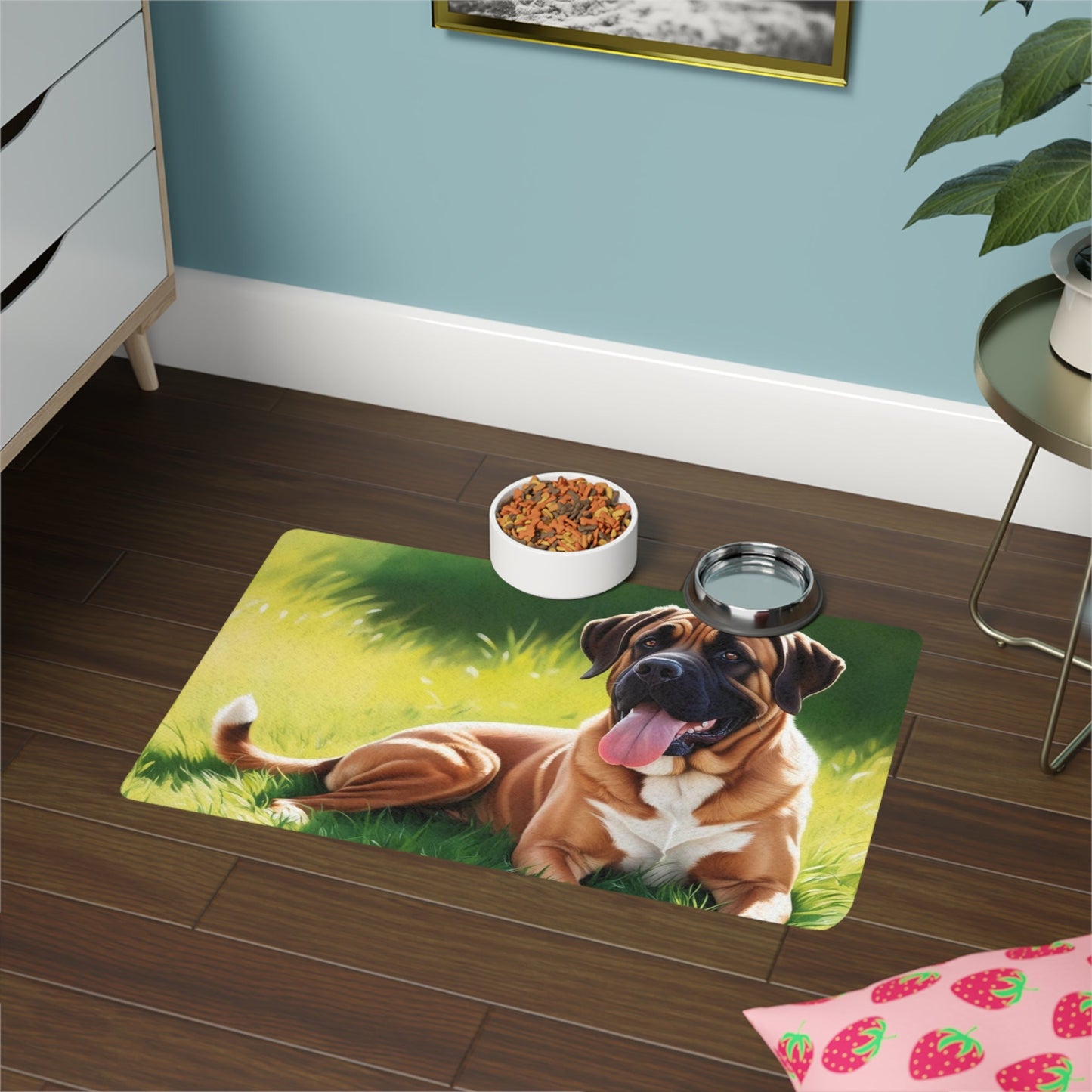 Non-Slip Pet Food Mat – Waterproof Feeding Mat for Dogs