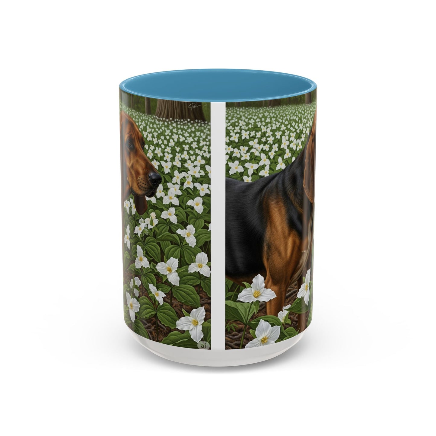 Keramiktasse mit Hunderassen-Motiv – 11 oz & 15 oz