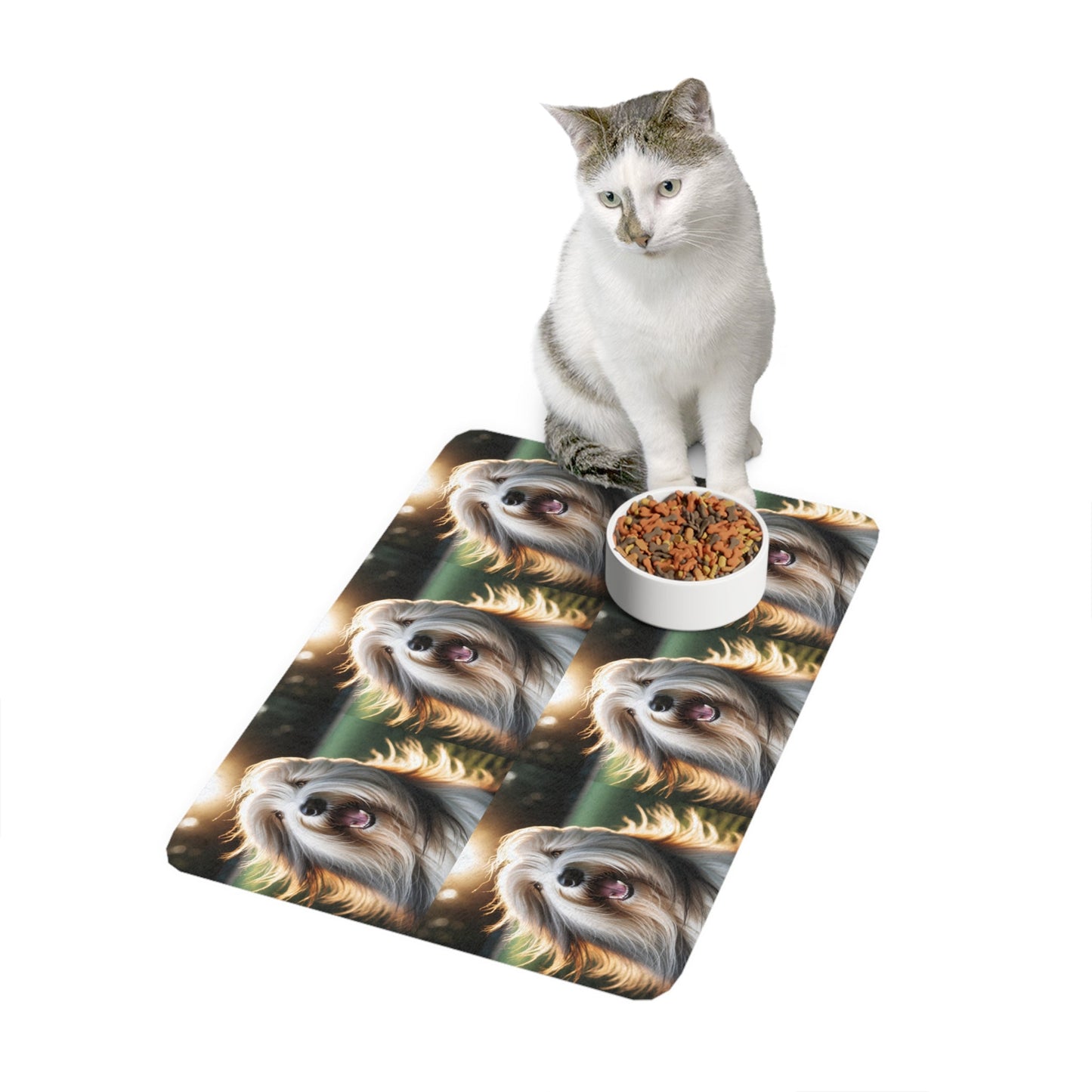 Non-Slip Pet Food Mat – Waterproof Feeding Mat for Dogs