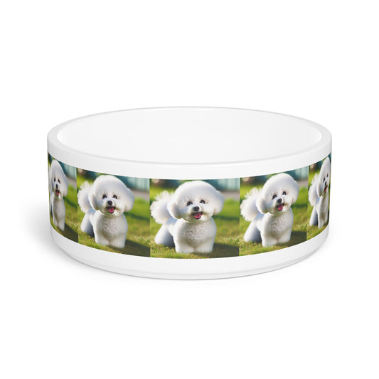 Ceramic Pet Bowl – 16 oz Dog Feeding Bowl