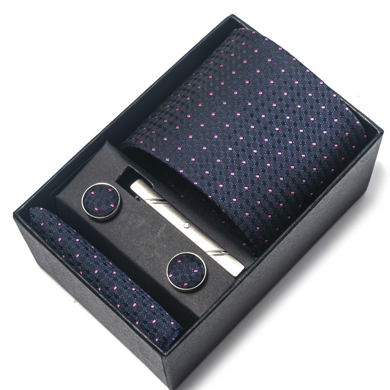 Direct-supply Mens Polyester Yarn-dyed Jacquard Formal Tie