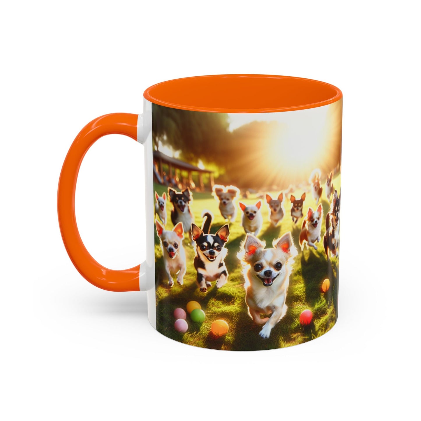Keramiktasse mit Hunderassen-Motiv – 11 oz & 15 oz