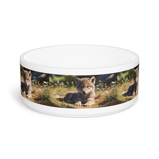Ceramic Pet Bowl – 16 oz Dog Feeding Bowl