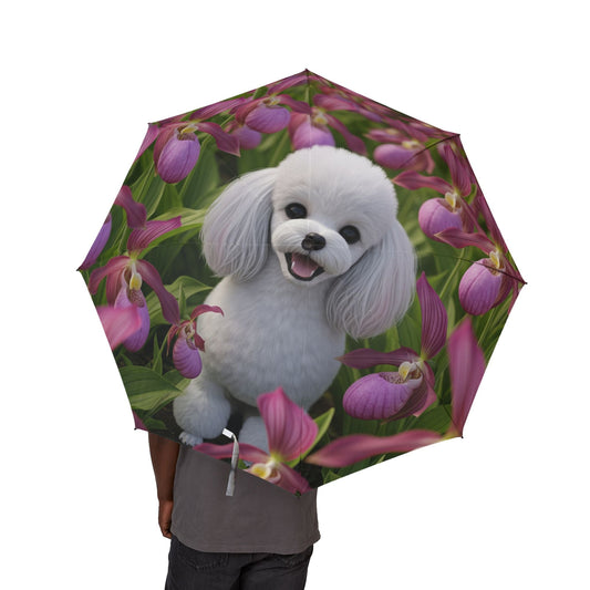 48" Semi-Automatic Umbrella – Windproof Large Travel Rain Umbrella