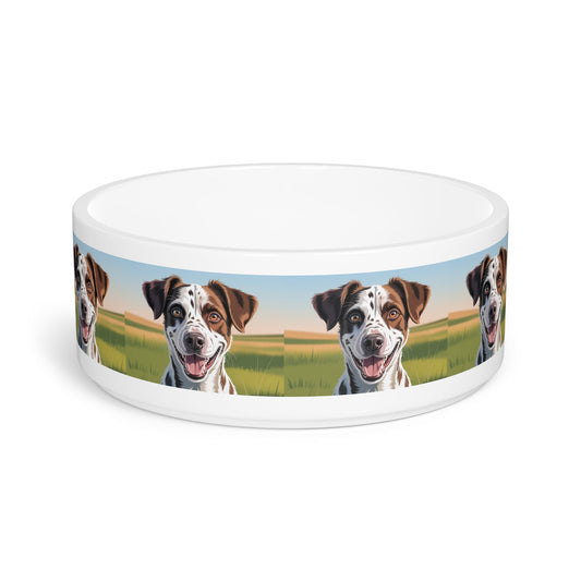 Ceramic Pet Bowl – 16 oz Dog Feeding Bowl