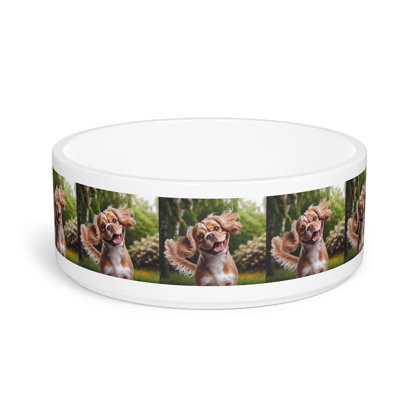 Ceramic Pet Bowl – 16 oz Dog Feeding Bowl