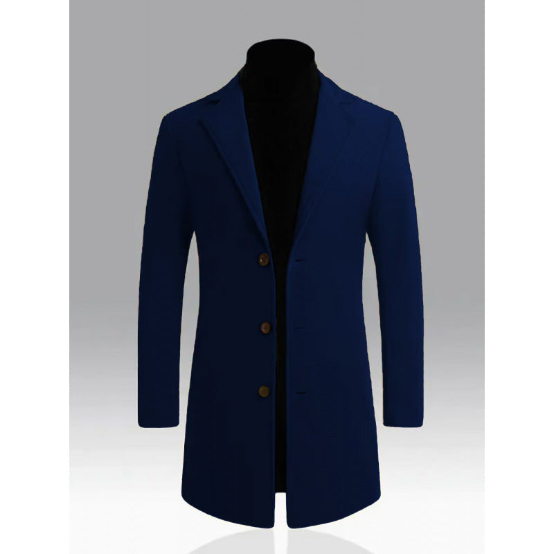 Men's Loose And Comfortable Trench Coat