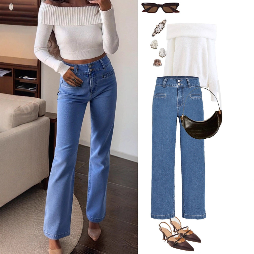 Slimming Fashionable Stretchy Pants For Women
