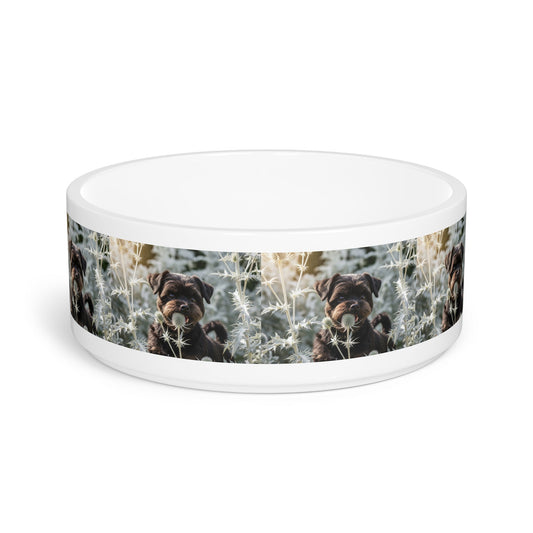 Ceramic Pet Bowl – 16 oz Dog Feeding Bowl