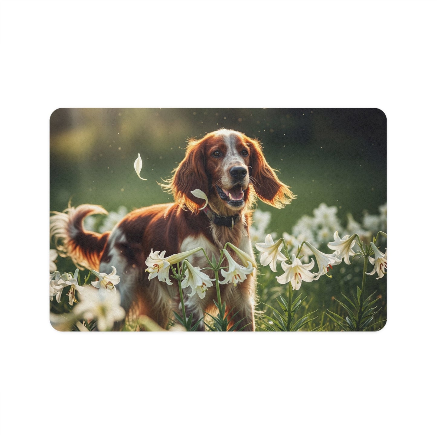 Non-Slip Pet Food Mat – Waterproof Feeding Mat for Dogs