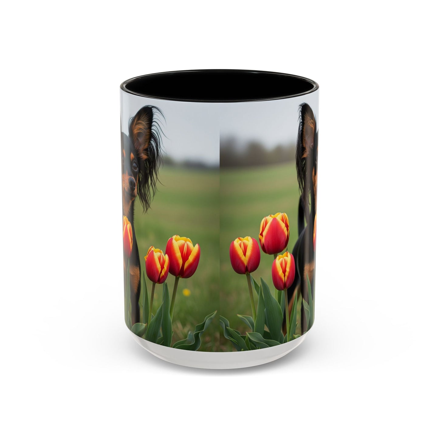 Keramiktasse mit Hunderassen-Motiv – 325 ml & 440 ml