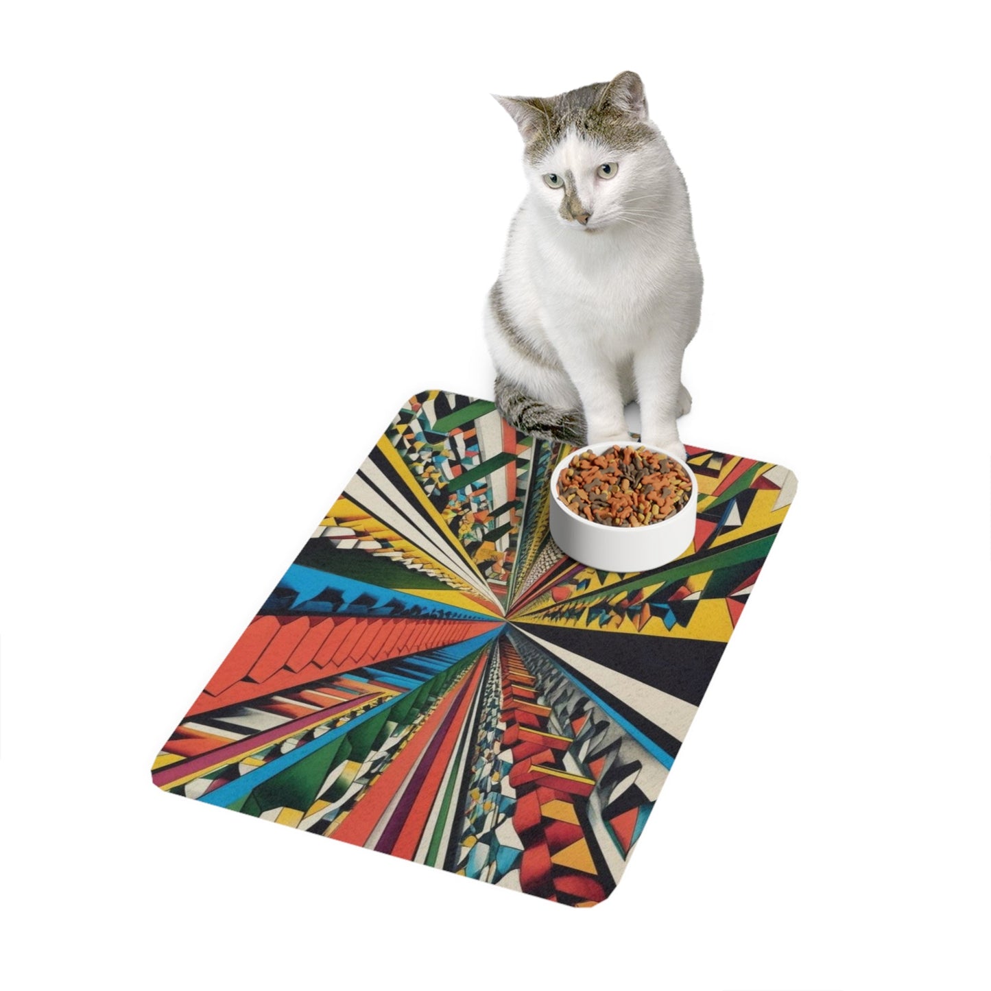 Tapis antidérapant pour animaux de compagnie – Tapis d'alimentation étanche pour chiens