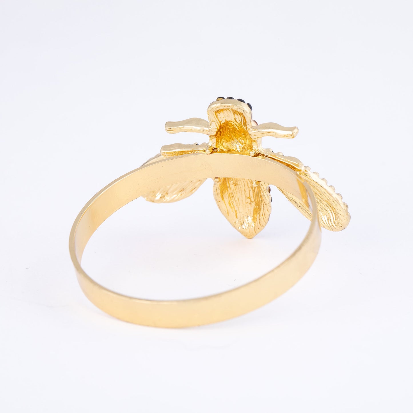 Elegant Bee Napkin Ring - Set of 4