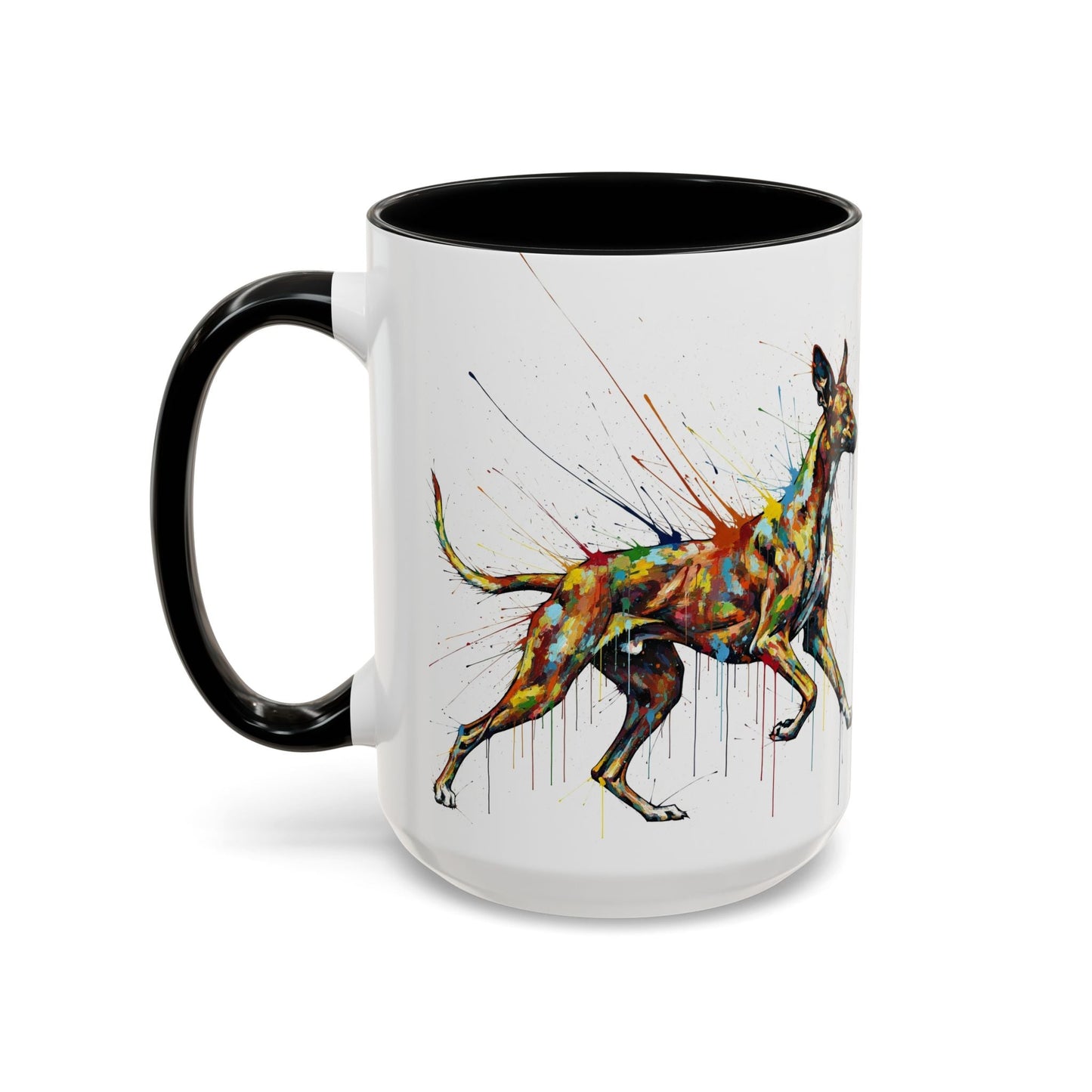 Keramiktasse mit Hunderassen-Motiv – 11 oz & 15 oz