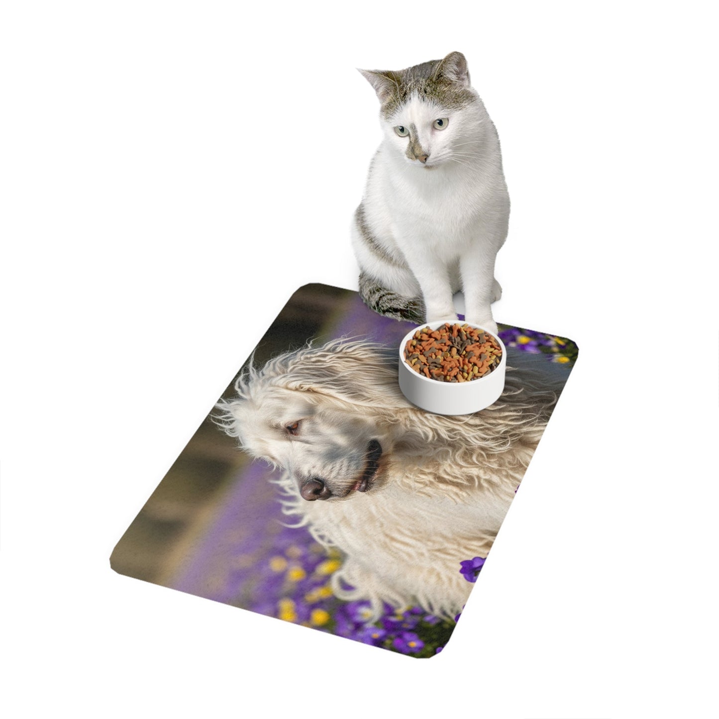 Non-Slip Pet Food Mat – Waterproof Feeding Mat for Dogs