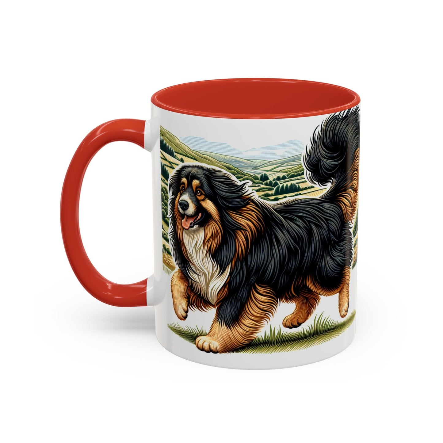 Keramiktasse mit Hunderassen-Motiv – 11 oz & 15 oz