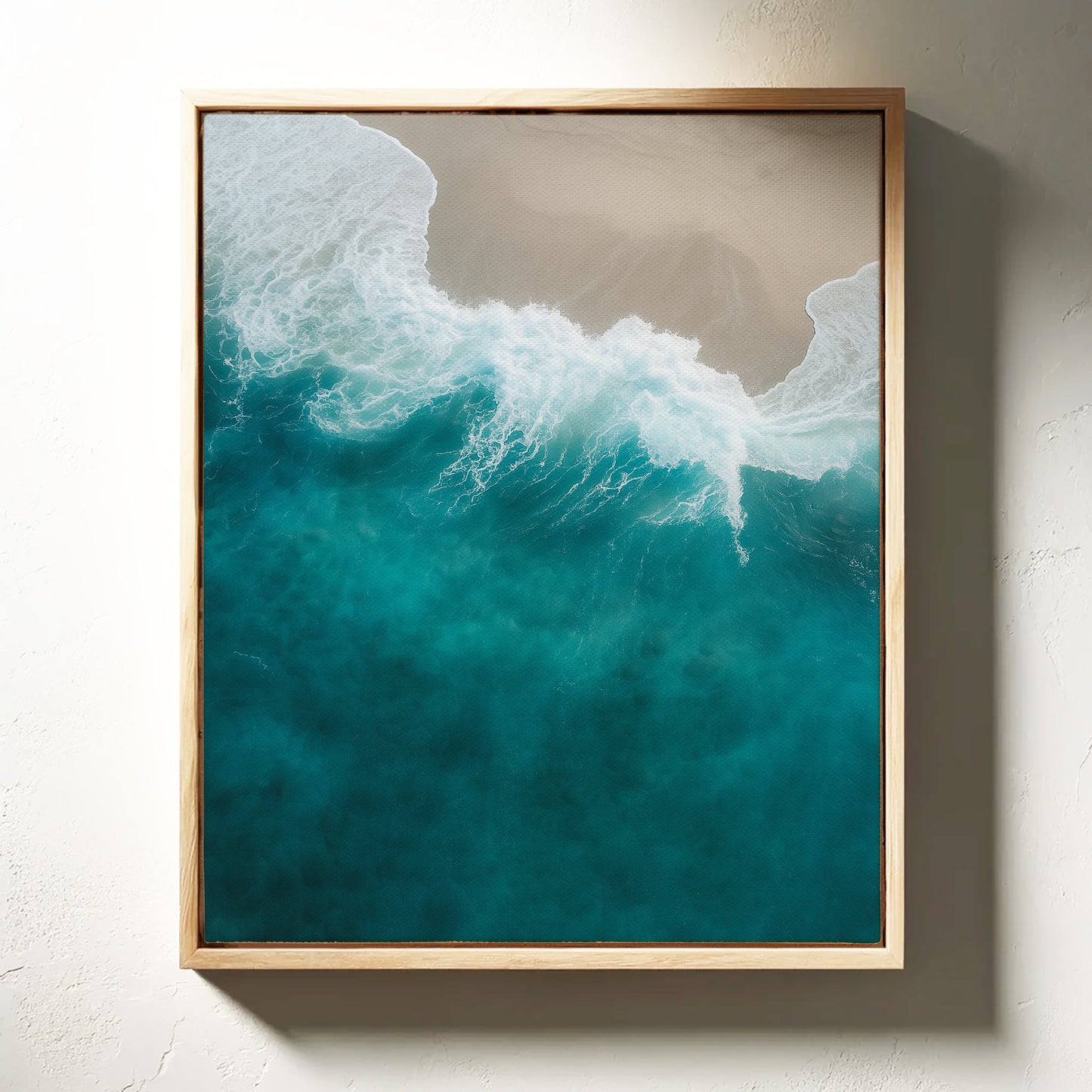 Dérive Aérienne Sur la Houle Turquoise