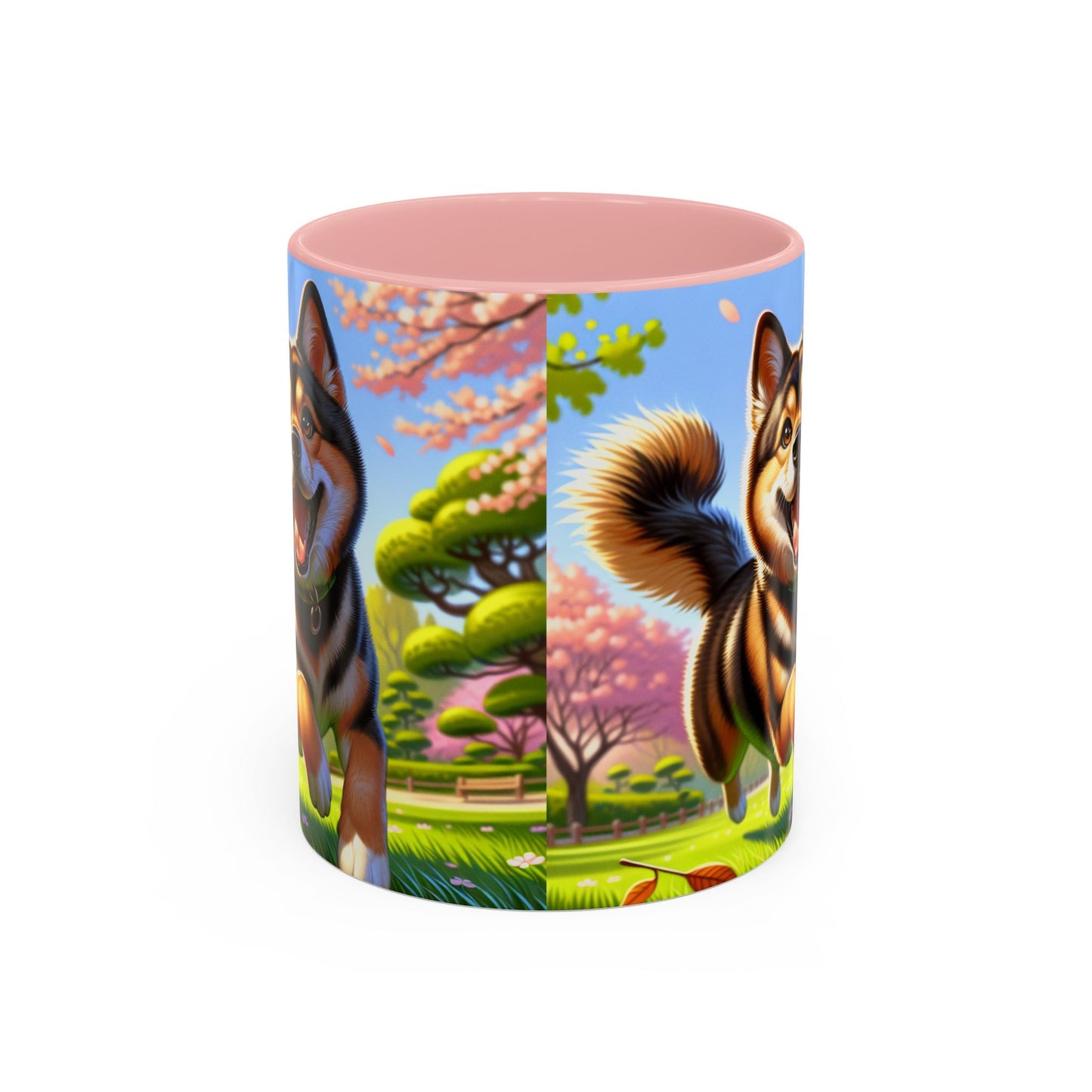 Keramiktasse mit Hunderassen-Motiv – 11 oz & 15 oz