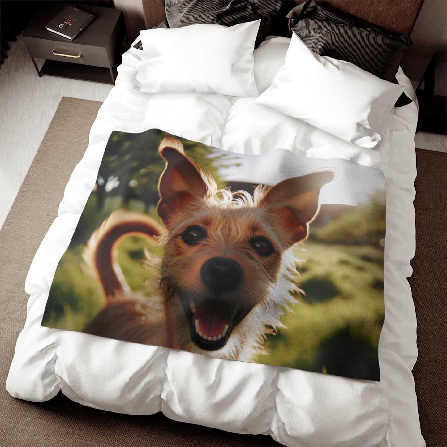 Sweatshirt Blanket – Plush Fleece Throw, 2 Size Options