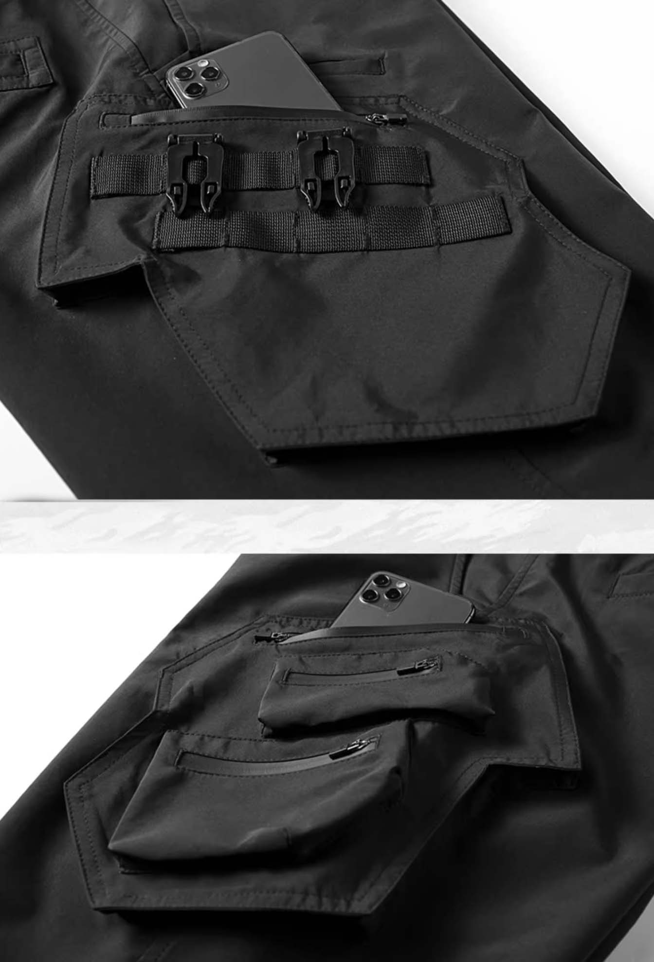 Pantalon mat noir IBP323 CX
