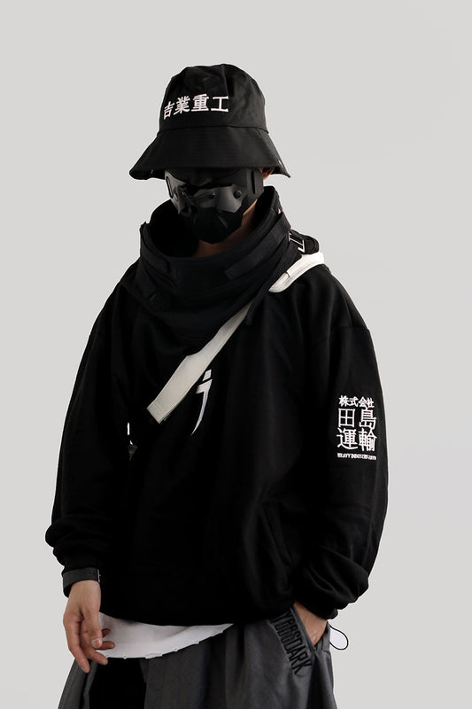 Sweat à capuche HiH6 Black I-Tech