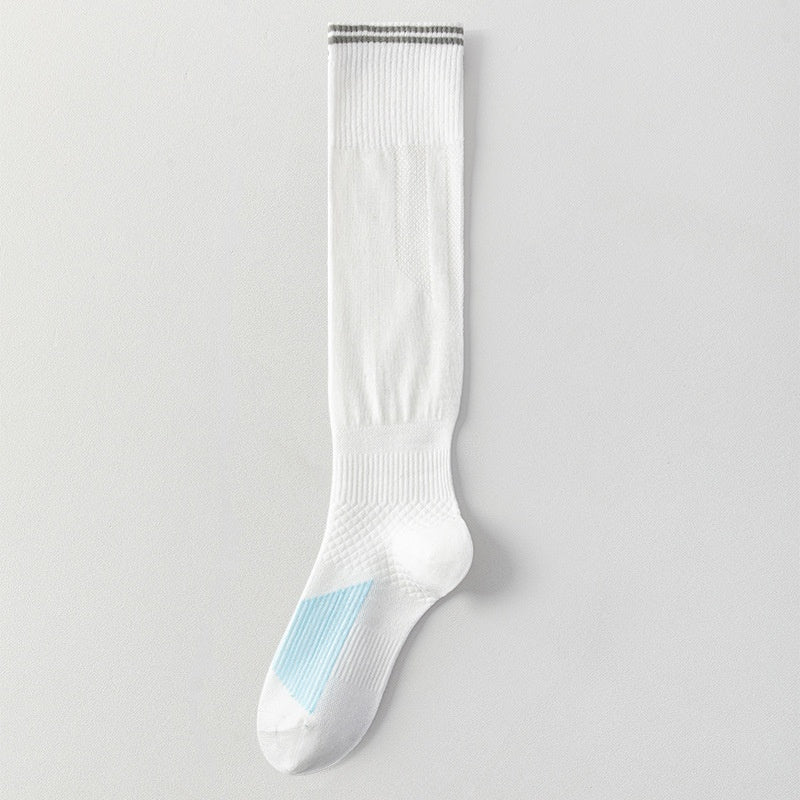 Ultra Thin Lightly Compressive Breathable Leg Length Sports Socks