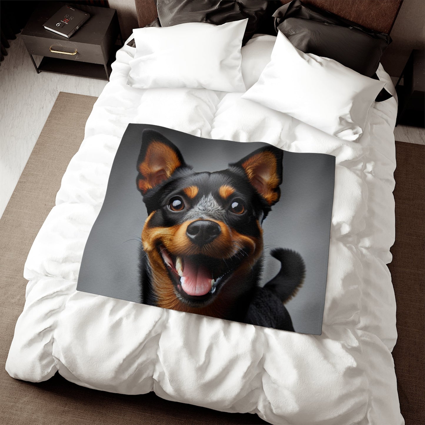 Sweatshirt Blanket – Plush Fleece Throw, 2 Size Options