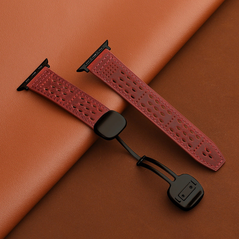 Magnetic-clasp Breathable Strap For IWatch