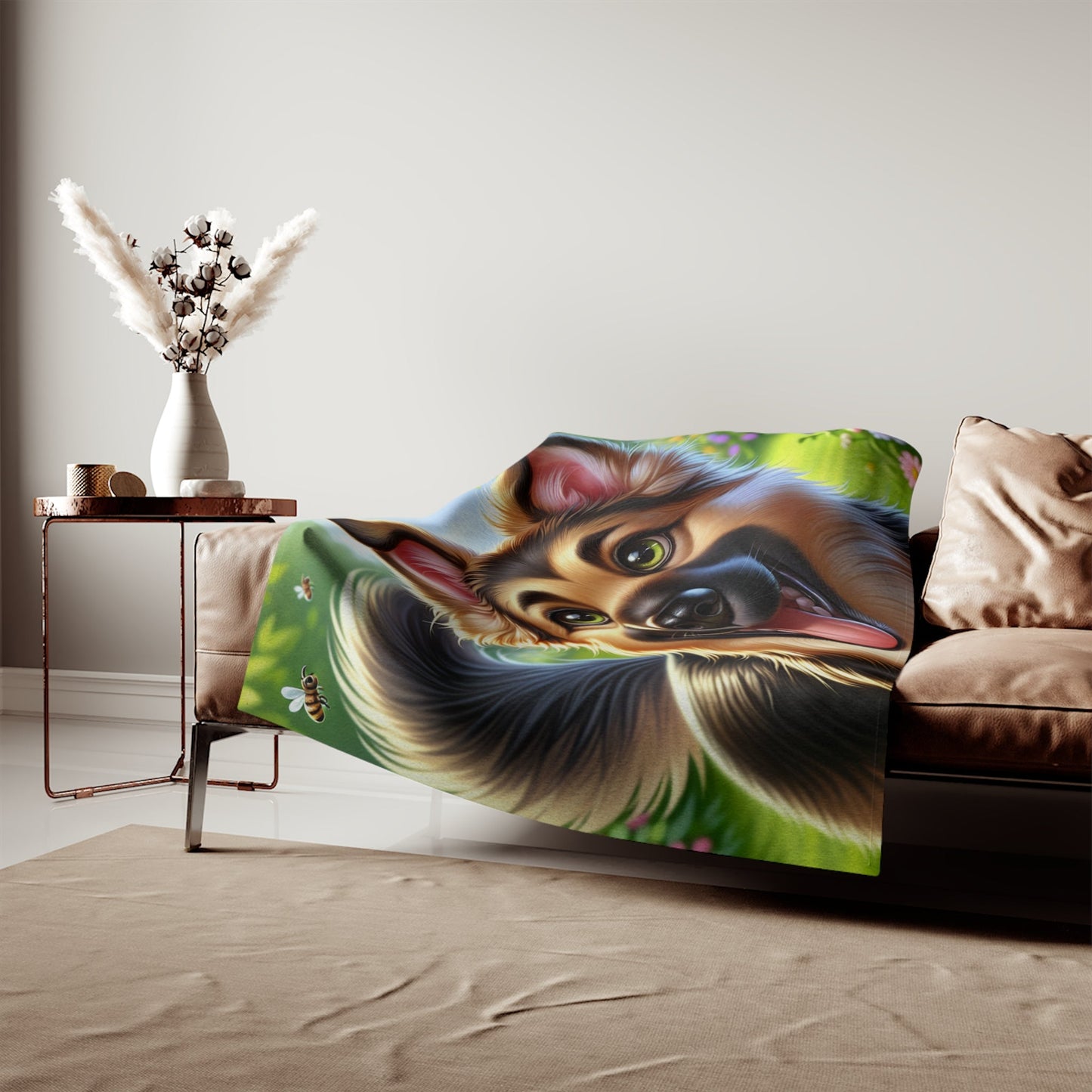 Sweatshirt Blanket – Plush Fleece Throw, 2 Size Options