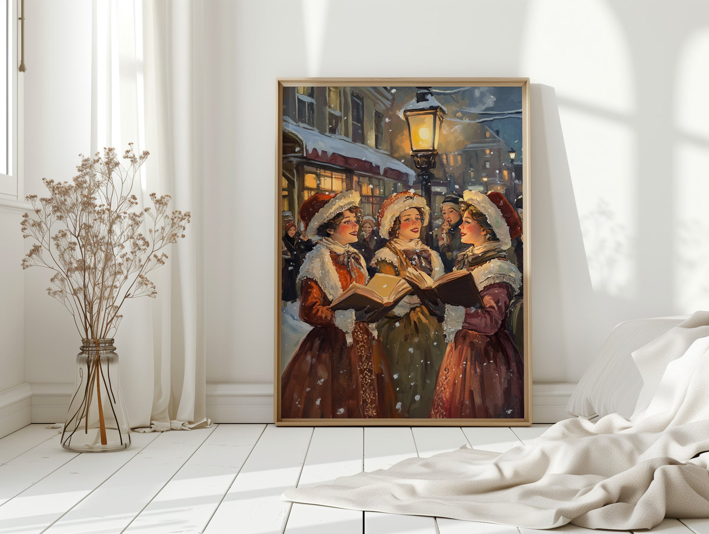 Carols Beneath a Winter Lantern