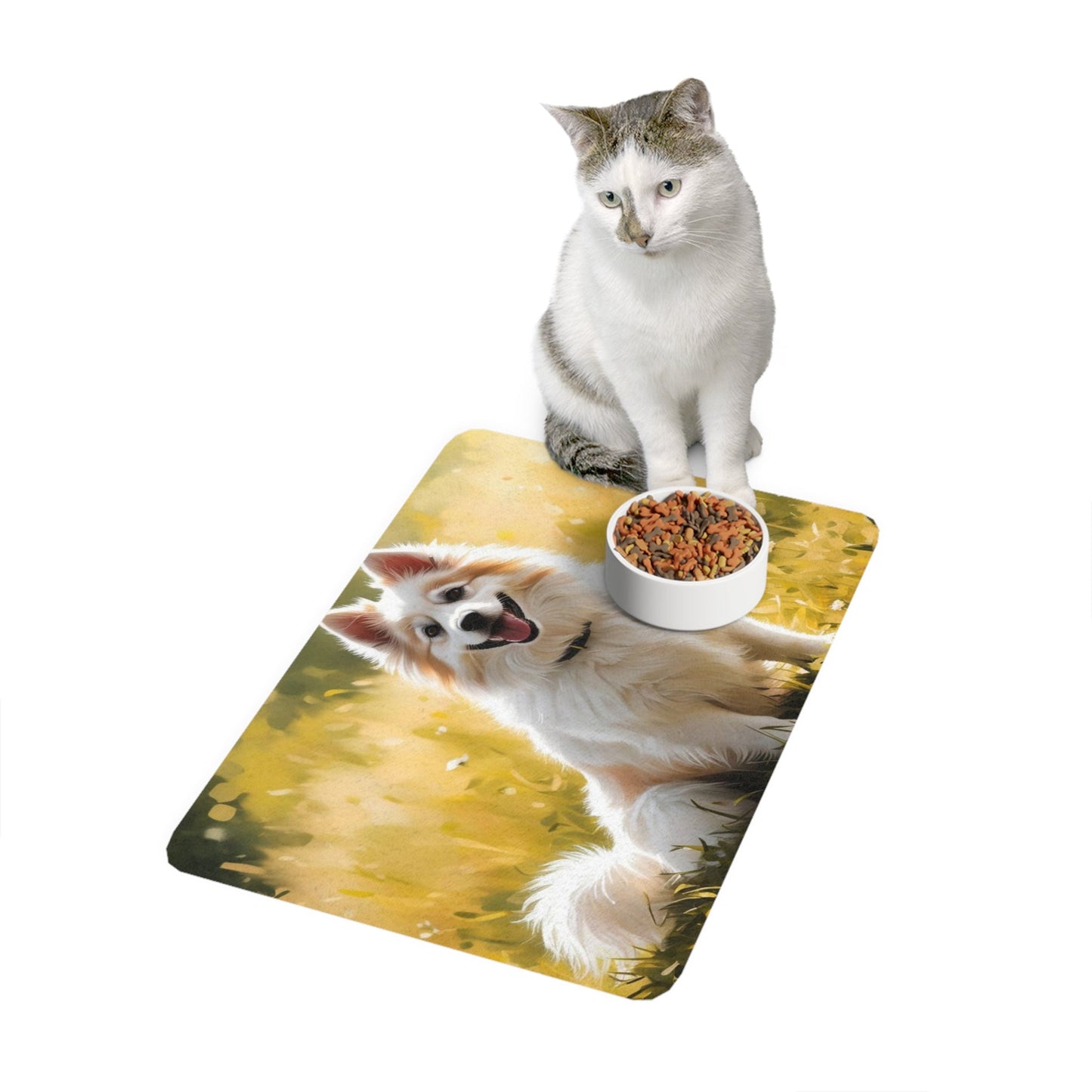 Non-Slip Pet Food Mat – Waterproof Feeding Mat for Dogs