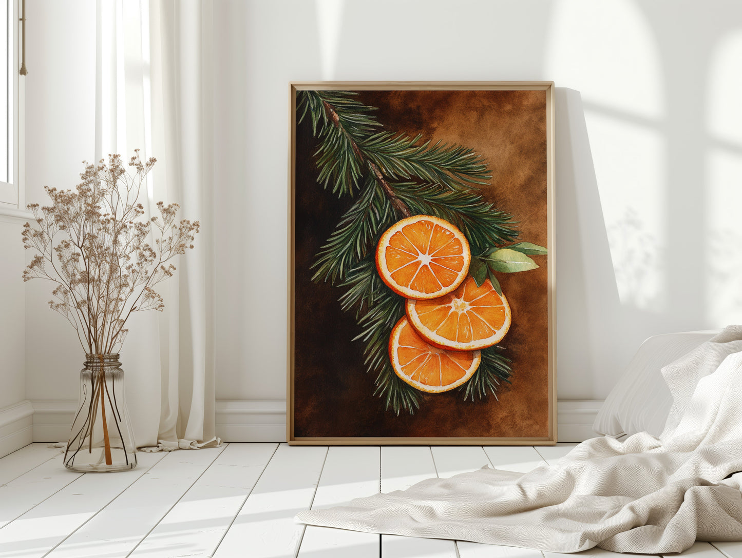 Citrus Meets Evergreen Embrace