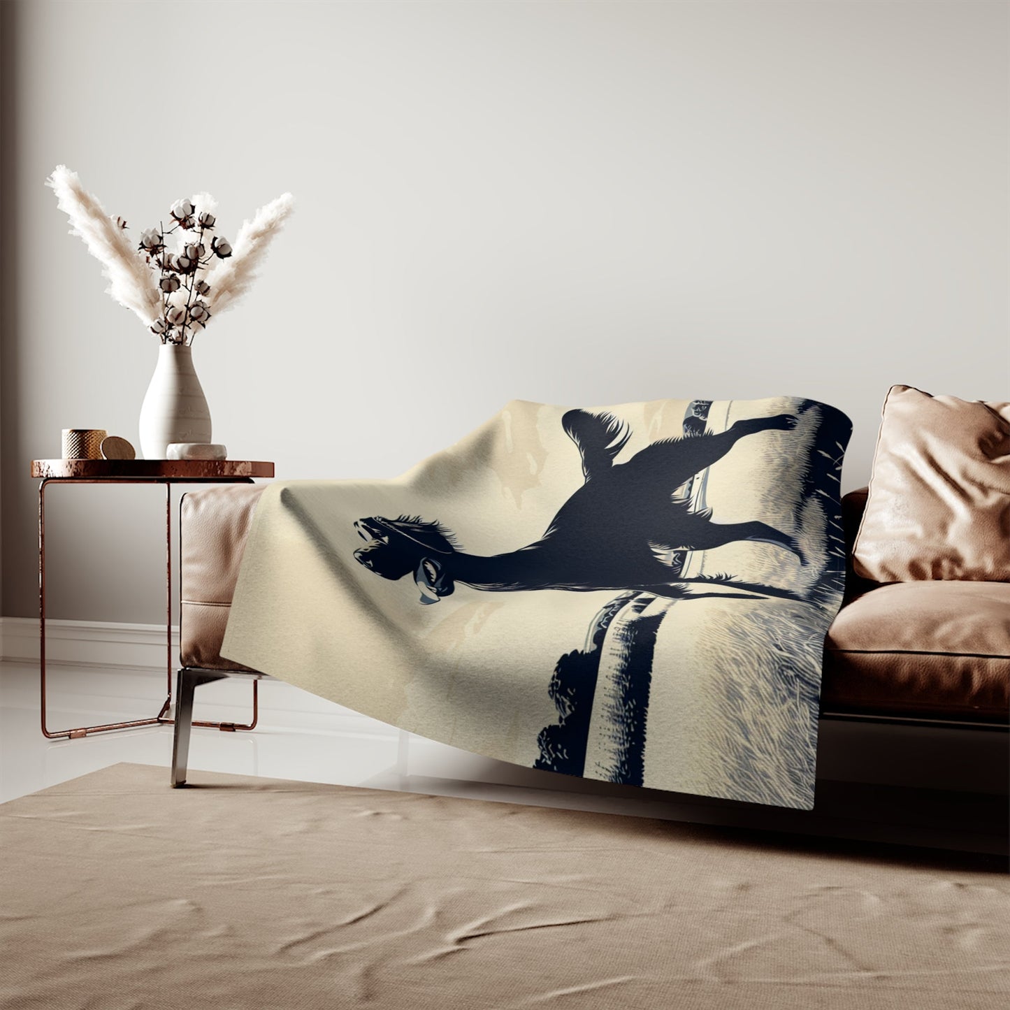 Sweatshirt Blanket – Plush Fleece Throw, 2 Size Options
