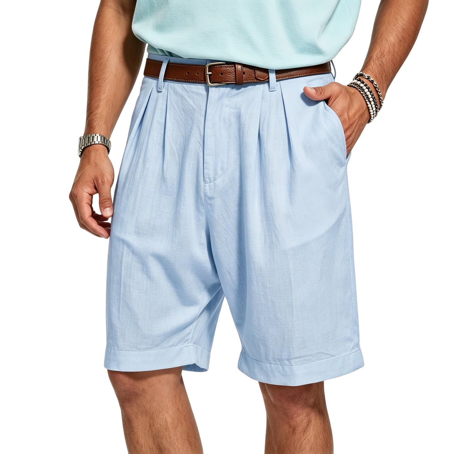 Straight-leg Casual Dress Pants Resort-style Versatile Capris
