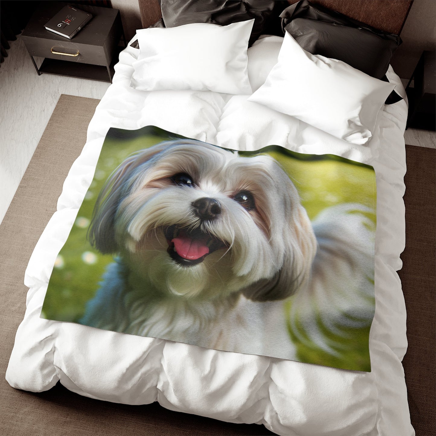 Sweatshirt Blanket – Plush Fleece Throw, 2 Size Options