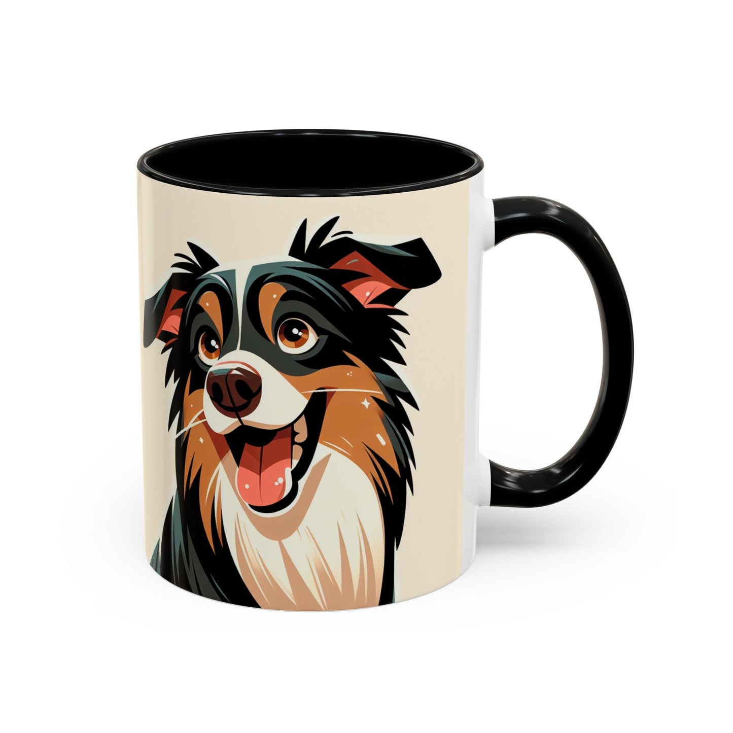 Keramiktasse mit Hunderassen-Motiv – 11 oz & 15 oz