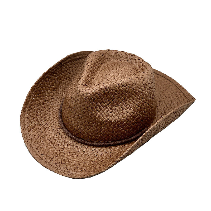 Lala Grass Hand-Woven Mens Straw Hat