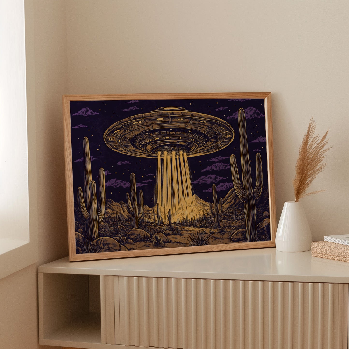 La dernière lumière dans le canyon