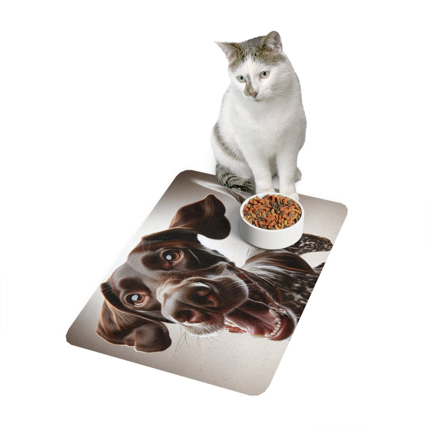 Non-Slip Pet Food Mat – Waterproof Feeding Mat for Dogs
