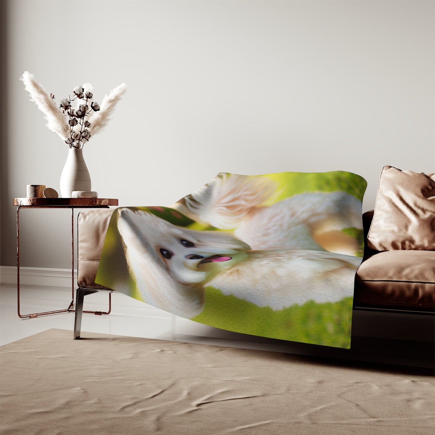 Sweatshirt Blanket – Plush Fleece Throw, 2 Size Options