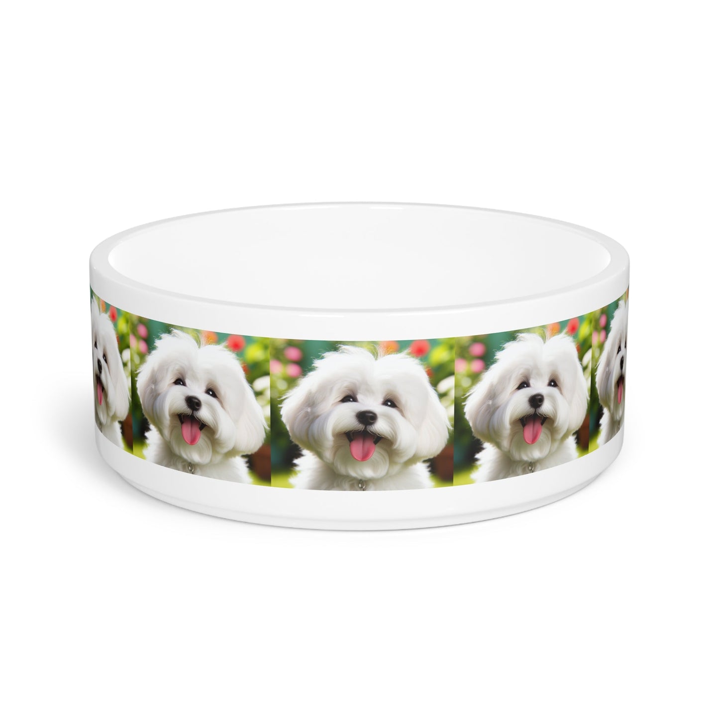 Ceramic Pet Bowl – 16 oz Dog Feeding Bowl