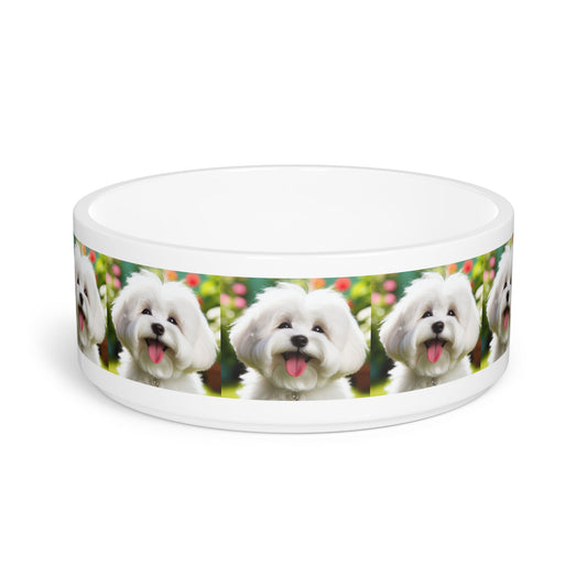 Ceramic Pet Bowl – 16 oz Dog Feeding Bowl