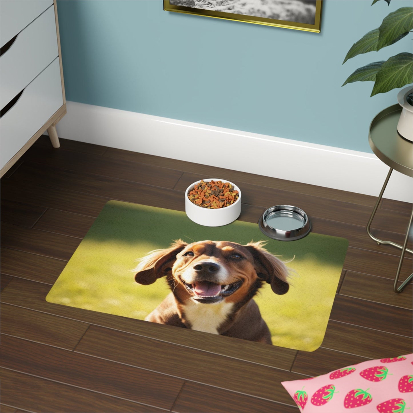 Non-Slip Pet Food Mat – Waterproof Feeding Mat for Dogs