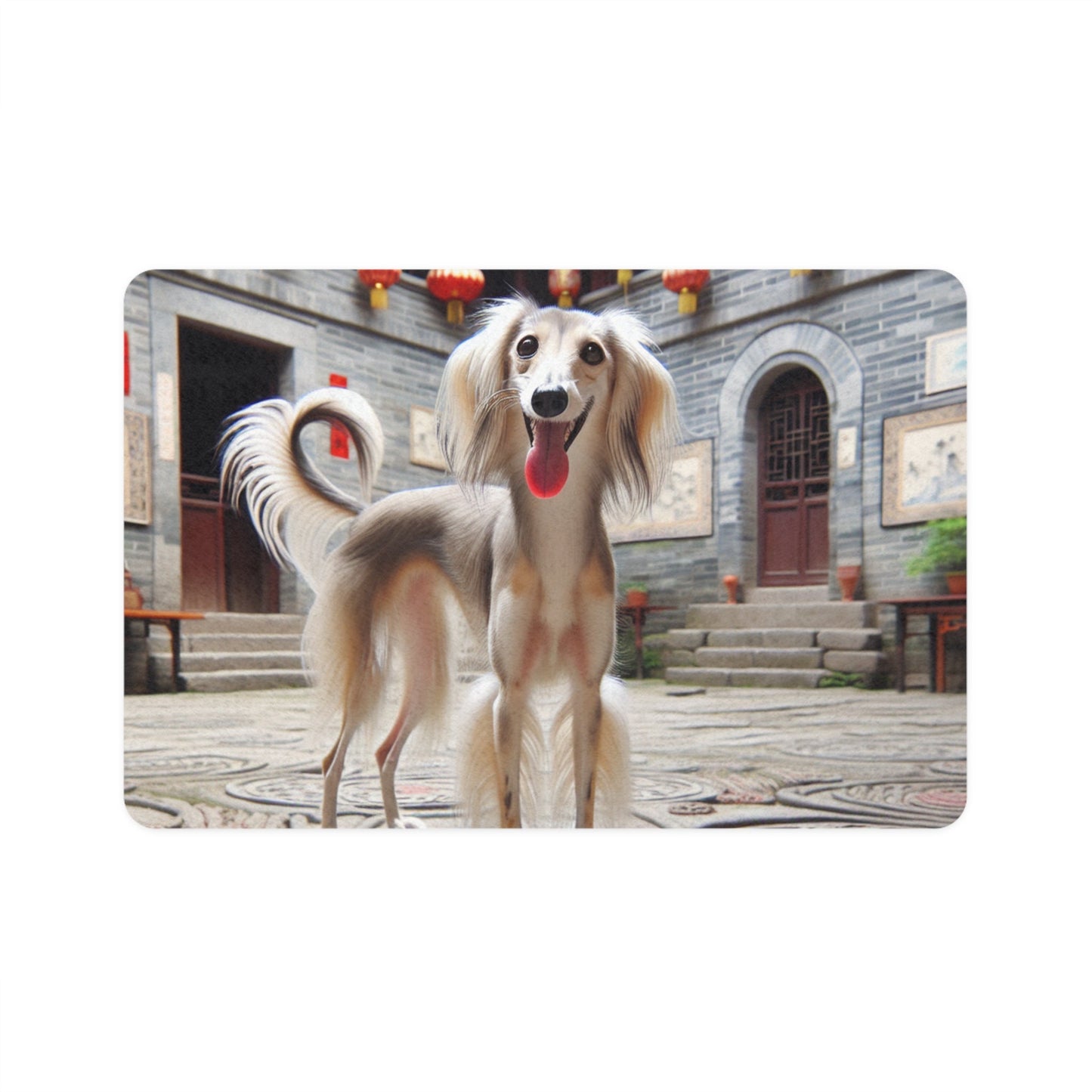 Tapis antidérapant pour animaux de compagnie – Tapis d'alimentation étanche pour chiens
