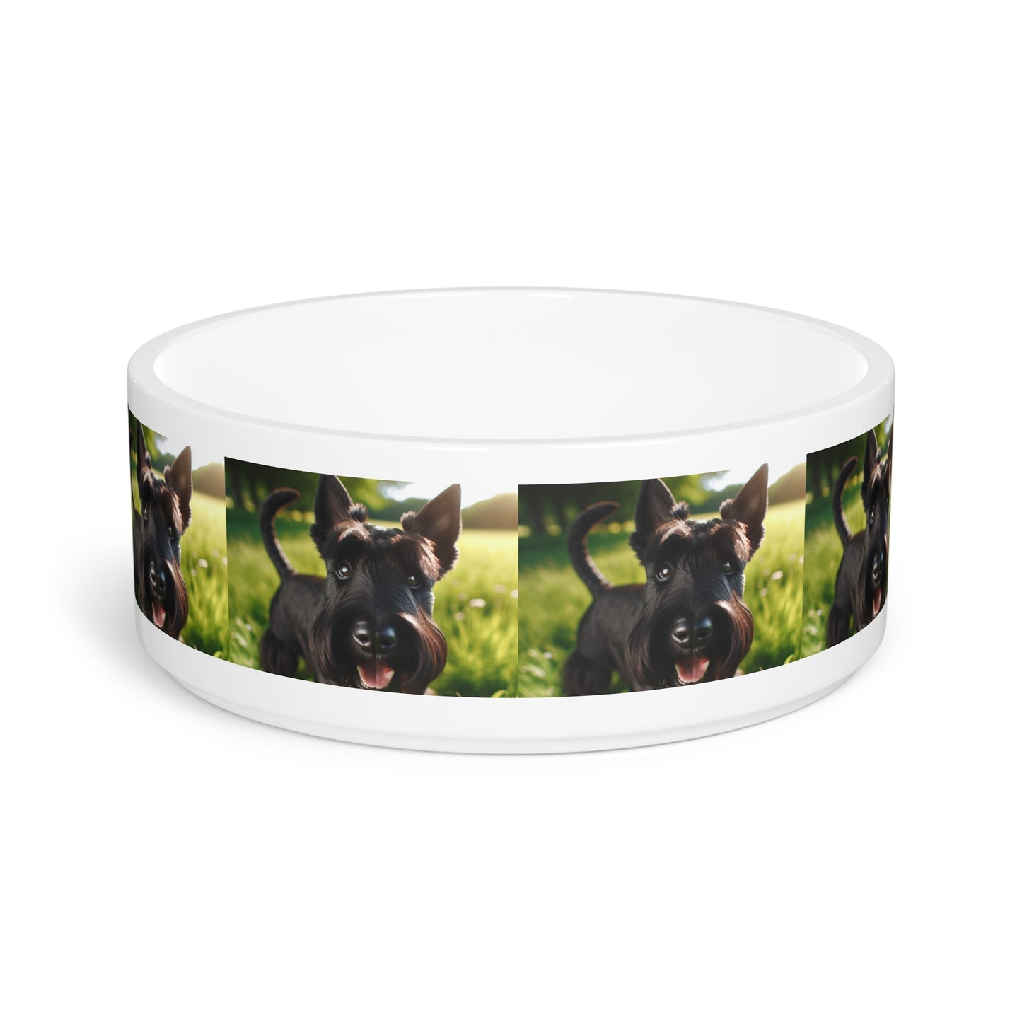 Ceramic Pet Bowl – 16 oz Dog Feeding Bowl
