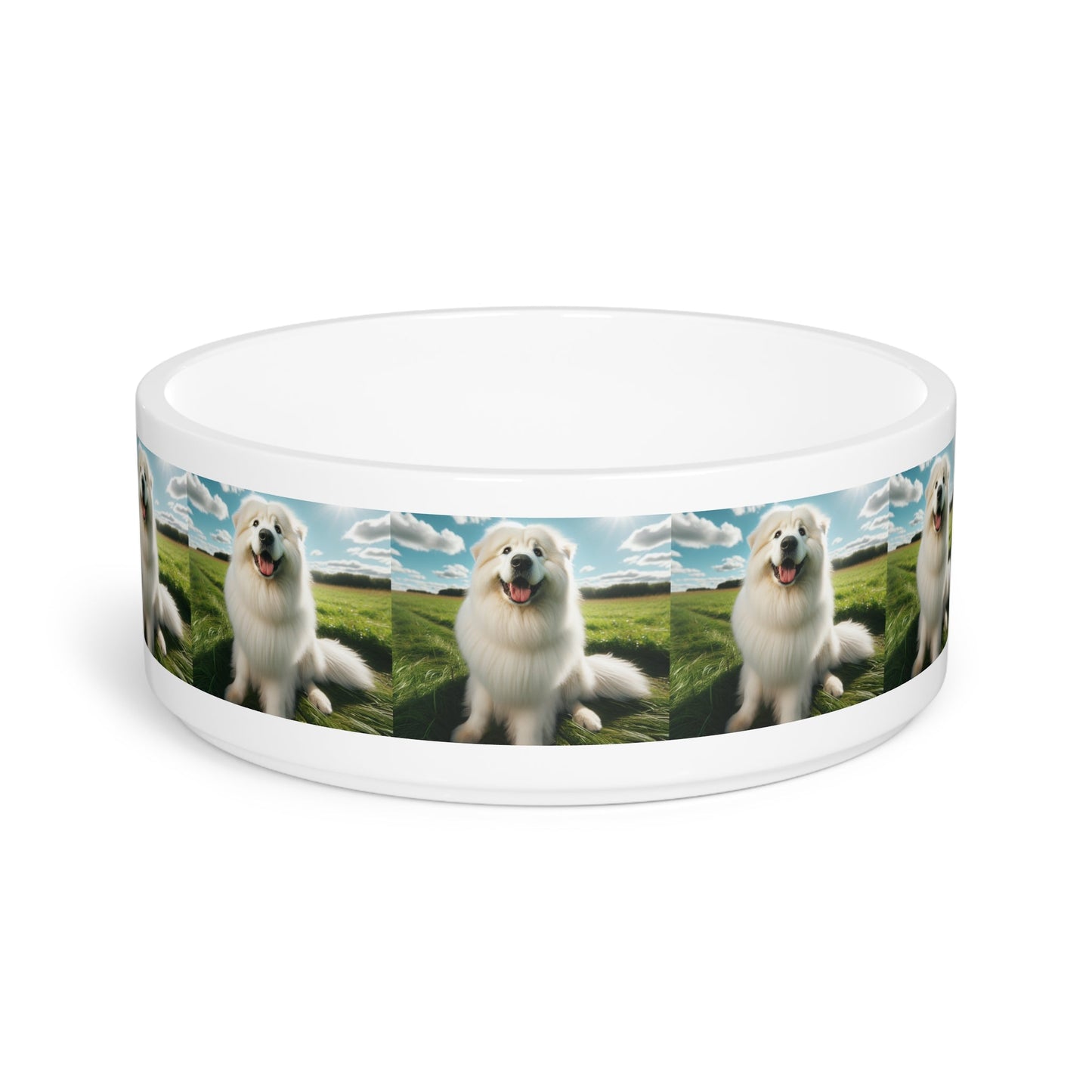 Ceramic Pet Bowl – 16 oz Dog Feeding Bowl