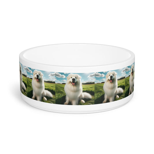 Ceramic Pet Bowl – 16 oz Dog Feeding Bowl