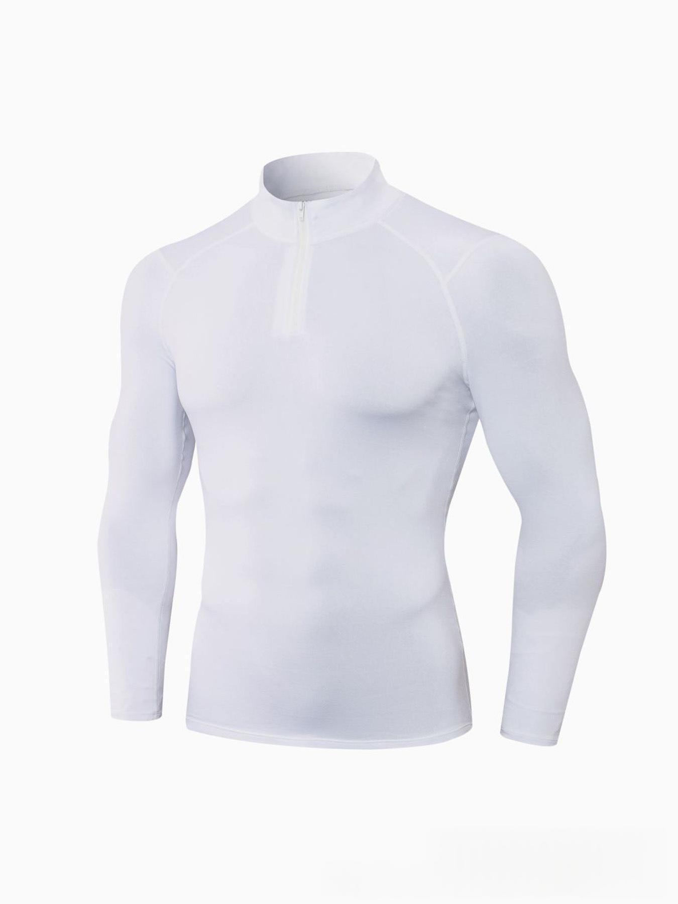 Mens Zip-up Lightweight Stand-collar Long-sleeve