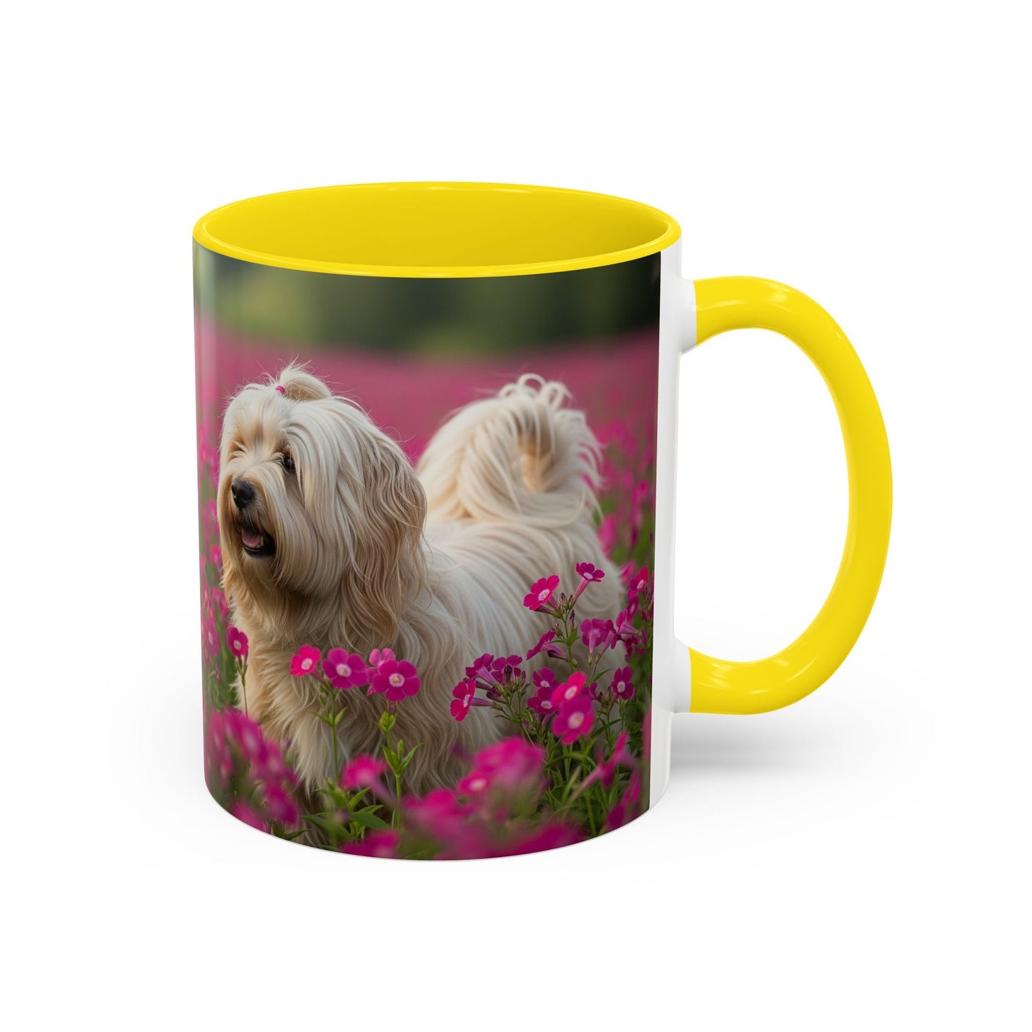 Keramiktasse mit Hunderassen-Motiv – 11 oz & 15 oz