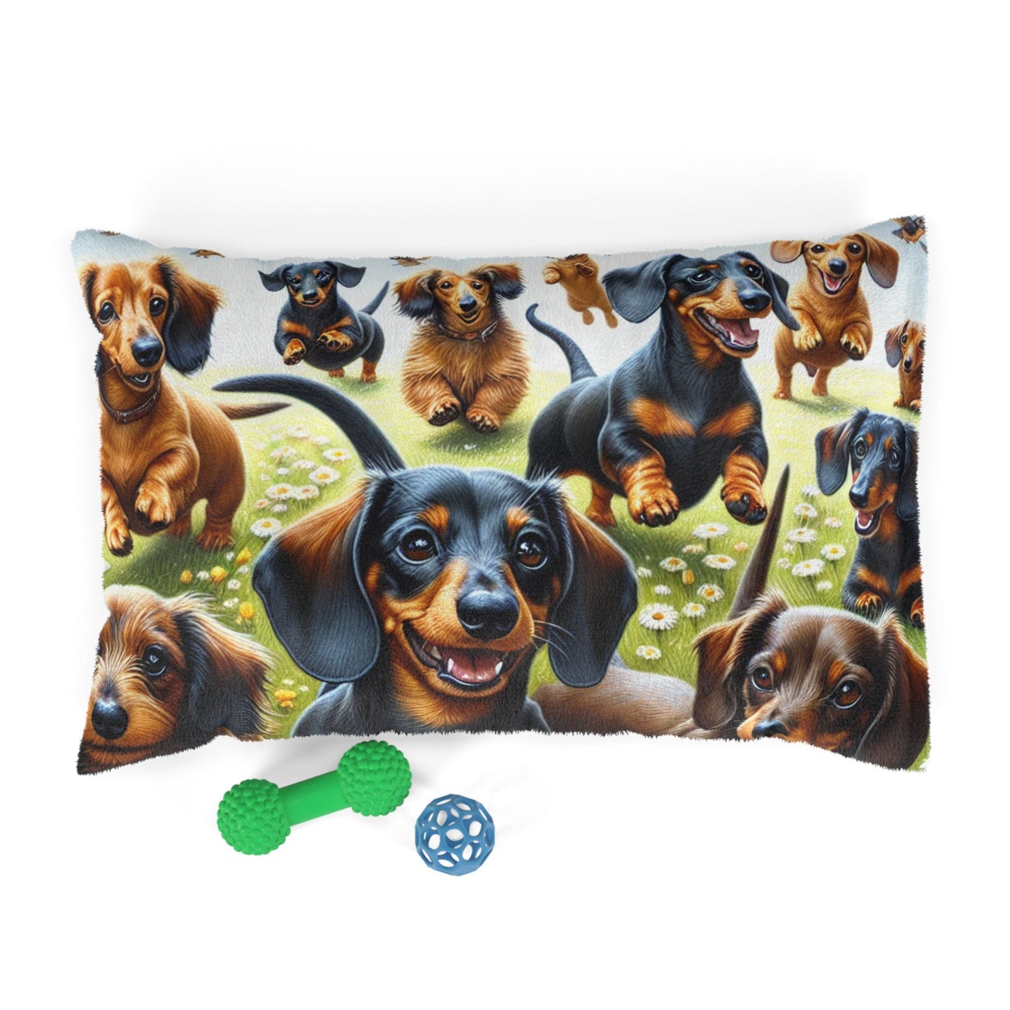 Haustierbett – Plüsch-Hundebett, 3 Größenoptionen